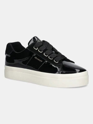 Gant sneakersy skórzane Avona damskie kolor czarny 31531991
