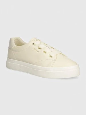 Gant sneakersy skórzane Avona kolor beżowy 29531569 G125