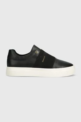 Gant sneakersy skórzane Avona kolor czarny 28531450.G00