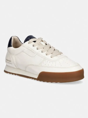 Gant sneakersy skórzane Baylle beżowy