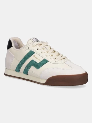 Gant sneakersy skórzane Beylana damskie kolor biały 31531034