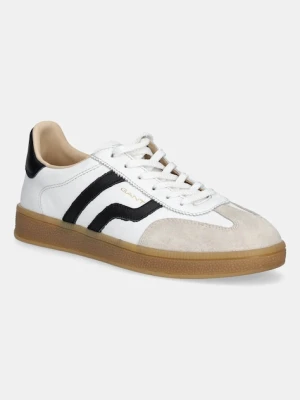 Gant sneakersy skórzane Cuzima damskie kolor biały 31531040