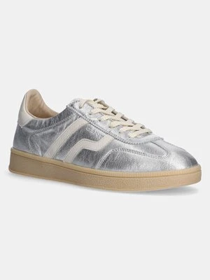 Gant sneakersy skórzane Cuzima kolor srebrny 30531955.G80