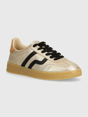 Gant sneakersy skórzane Cuzima kolor złoty 29531821 G916