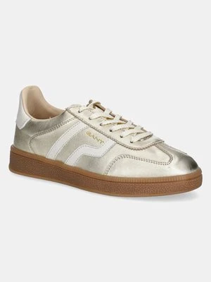 Gant sneakersy skórzane Cuzima kolor złoty 30531955.G26