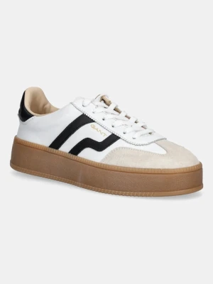 Gant sneakersy skórzane Cuzmani damskie kolor biały 31531047