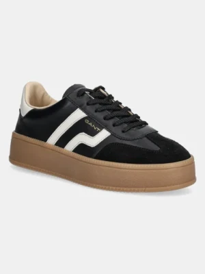 Gant sneakersy skórzane Cuzmani damskie kolor czarny 31531047