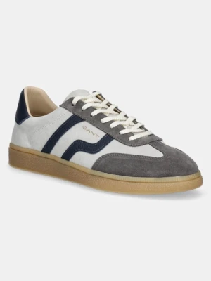Gant sneakersy skórzane Cuzmo męskie kolor szary 30633859.G031