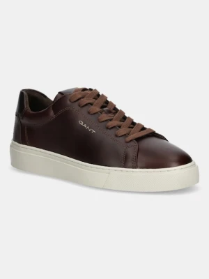 Gant sneakersy skórzane Mc Julien męskie kolor brązowy 31631021