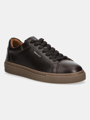 Gant sneakersy skórzane Mc Julien męskie kolor brązowy 31631023