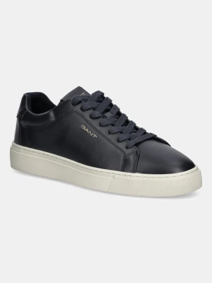 Gant sneakersy skórzane Mc Julien męskie kolor granatowy 31631021