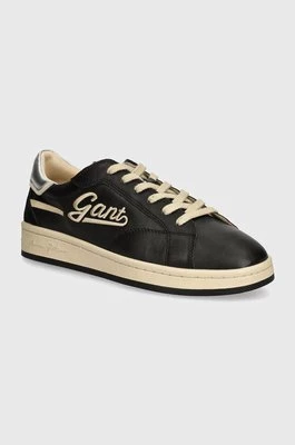 Gant sneakersy skórzane PREPLA kolor czarny 29531650 G00