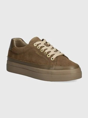 Gant sneakersy zamszowe Avona kolor brązowy 29533678 G135