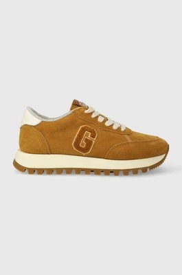 Gant sneakersy zamszowe Caffay kolor brązowy 27533167.G332