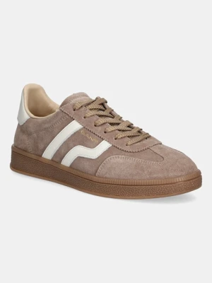 Gant sneakersy zamszowe Cuzima damskie kolor brązowy 31533042