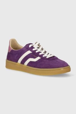 Gant sneakersy zamszowe Cuzima kolor fioletowy 28533550.G507