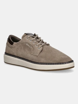 Gant sneakersy zamszowe Wenprep męskie kolor beżowy 31633032