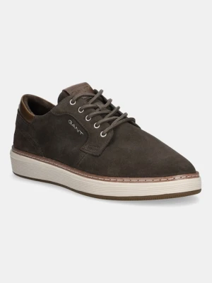 Gant sneakersy zamszowe Wenprep męskie kolor brązowy 31633032