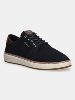 Gant sneakersy zamszowe Wenprep męskie kolor granatowy 31633032
