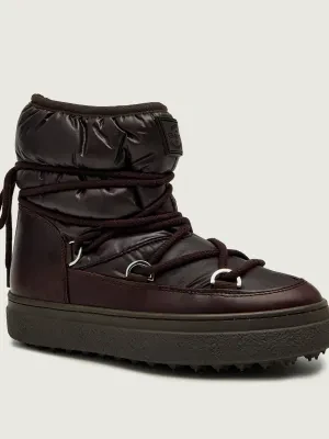 Gant Śniegowce Śniegowce Snowhill | wełna | skóra