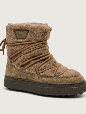 Gant Śniegowce Snowhill | shearling | wełna