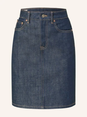 Gant Spódnica Jeansowa blau 970 MID BLUE
