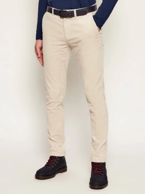 Gant Spodnie chino CORD | Slim Fit | sztruks