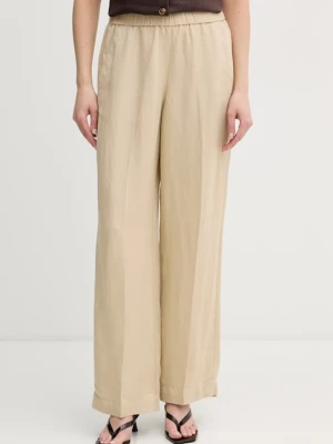 Gant spodnie damskie z lnem