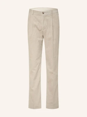 Gant Spodnie Z Sztruksu O Regularnym Kroju beige