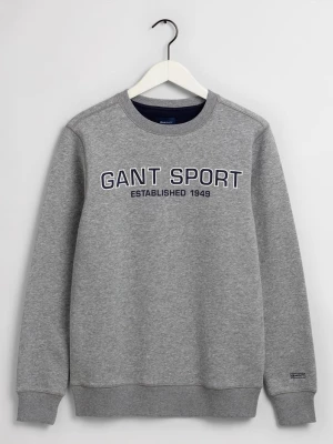 GANT Sportowa Bluza Męska Z Okrągłym Dekoltem