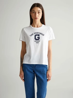 GANT sportowy T-shirt z logo