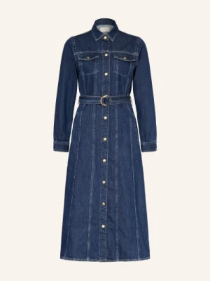 Gant Sukienka Jeansowa blau