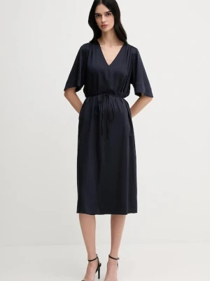 Gant sukienka kolor granatowy mini rozkloszowana 4503395