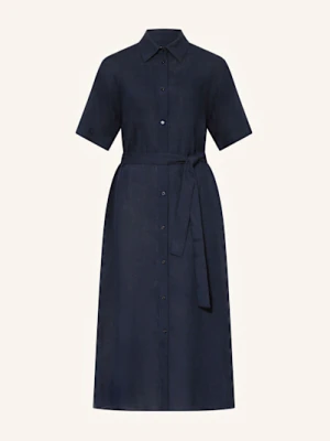 Gant Sukienka Koszulowa Z Lnu blau