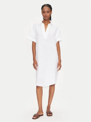 Gant Sukienka letnia 4503433 Biały Relaxed Fit