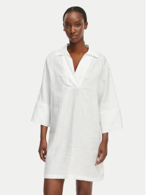Gant Sukienka letnia 4503508 Biały Relaxed Fit