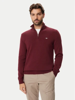 Gant Sweter 8030170 Bordowy Regular Fit