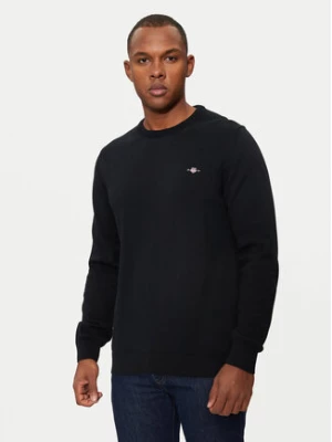 Gant Sweter 8030561 Czarny Regular Fit