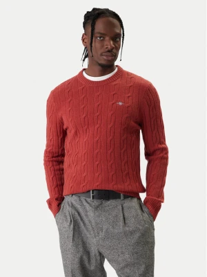 Gant Sweter 8050213 Czerwony Regular Fit