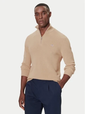 Gant Sweter 8050265 Beżowy Regular Fit