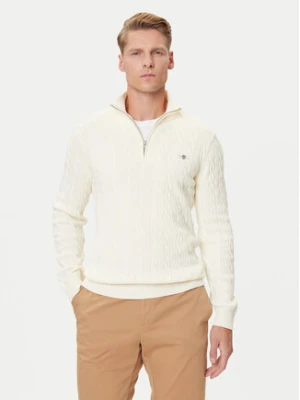 Gant Sweter 8050603 Écru Regular Fit