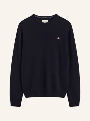 Gant Sweter blau GRANATOWY