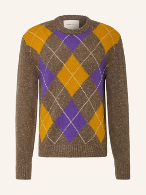 Gant Sweter braun brązowy