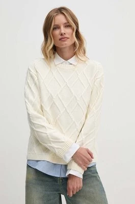 Gant sweter damski kolor beżowy 4805252