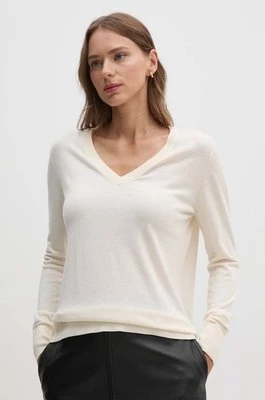 Gant sweter damski kolor beżowy lekki 4803187