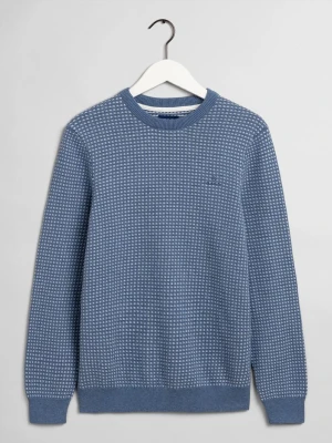Zdjęcie produktu GANT Sweter Męski Z Okrągłym Dekoltem İ Teksturą Fisherman