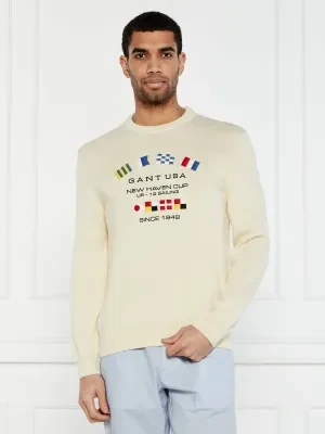 Gant Sweter NAUTICAL FLAGS | Regular Fit