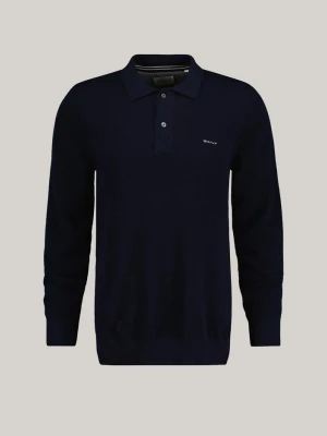 Zdjęcie produktu GANT Sweter polo z bawełnianej piki