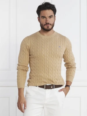 Gant Sweter | Regular Fit camel