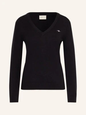 Gant Sweter schwarz CZARNY